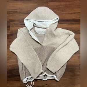 Outdoor Voices Beige and Taupe Jacket